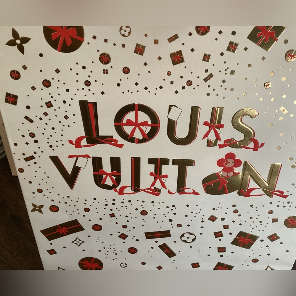Louis Vuitton 1 Christmas Edition Gift bag NEW - Picture 3 of 5